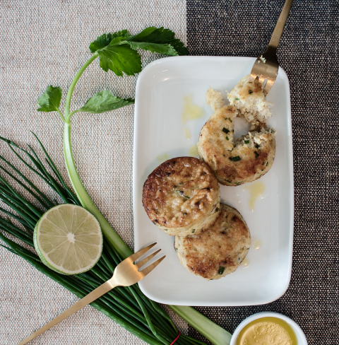 croquettes de riz araignée de mer