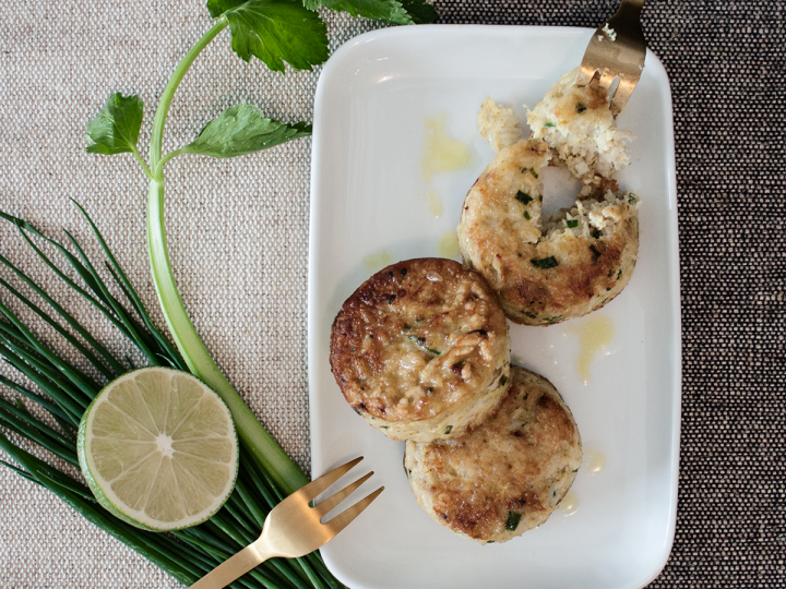 Croquettes de riz à l’araignée de mer